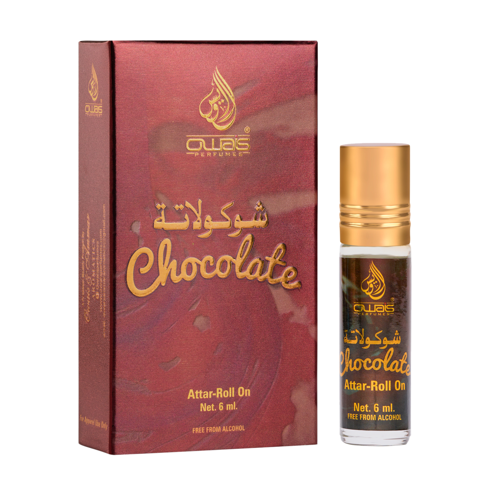 Chocolate Attar Chocolate Roll on attar Long lasting alcohol Free for Men & Women